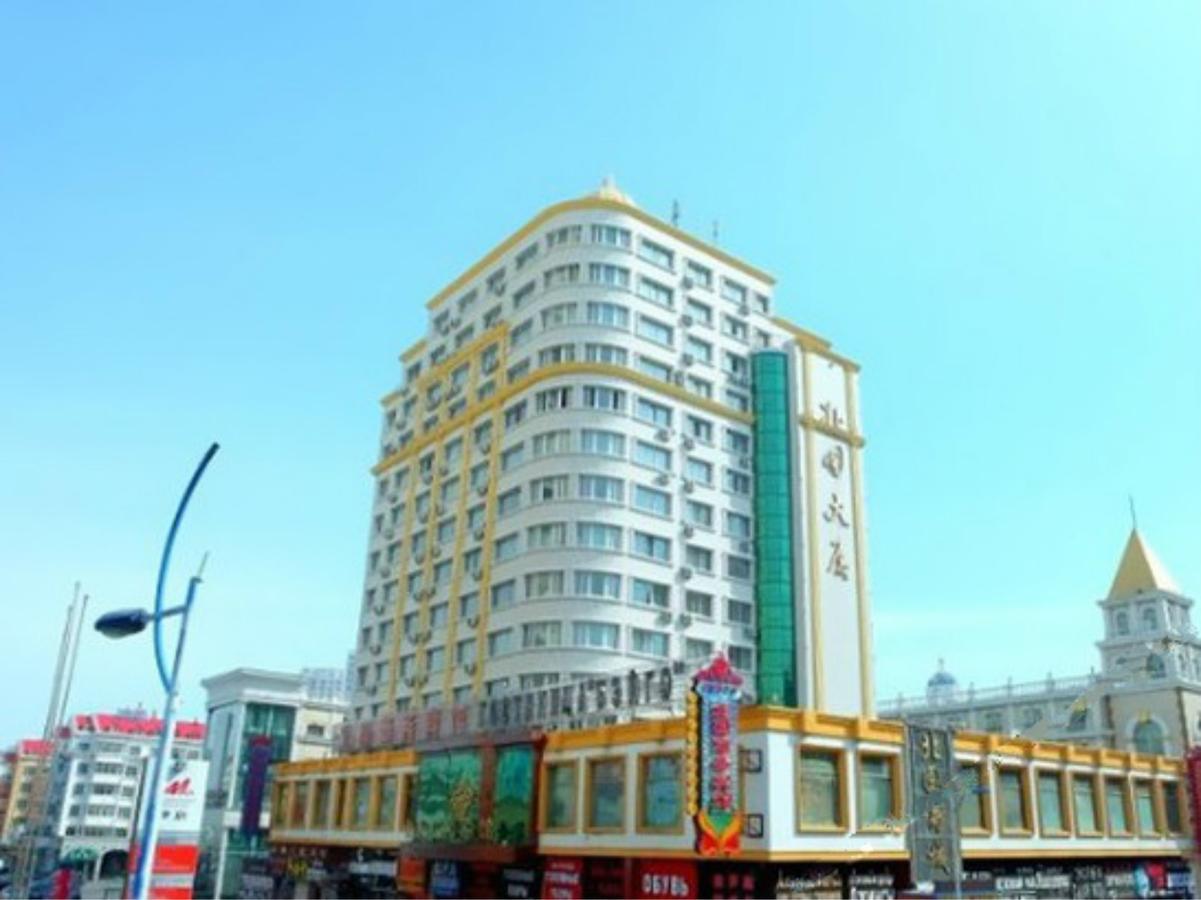 Beiguo Zhichun Business Hotel Manzhouli Exterior foto